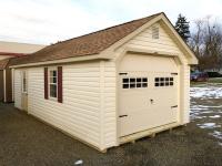 12 x 24 Cape Cod Garage - Vinyl w/ Loft