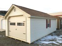 12 x 24 Cape Cod Garage - Vinyl w/ Loft