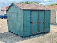 10 x 10 Economy Cut Lap Peak Shed available in Binghamtom