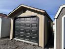 12x20 Peak Garage with Loft and Shelves